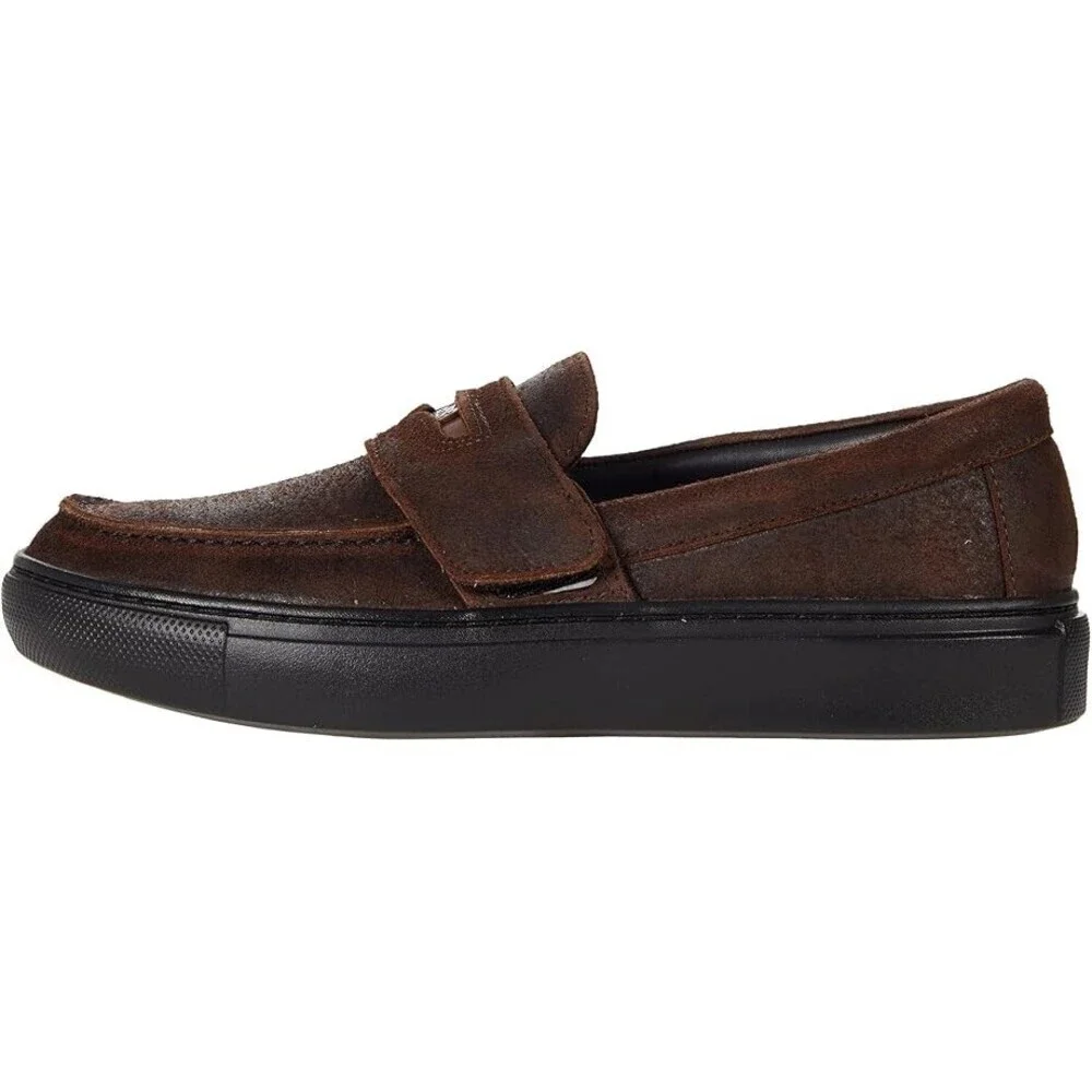 SAS Woodlawn Loafers Men's US 9.5 Brown Leather Slip-On Casual Shoes KHD690